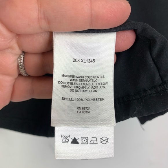 Columbia Women’s Black Microfiber Zippered Vest Size L - Picture 10 of 10